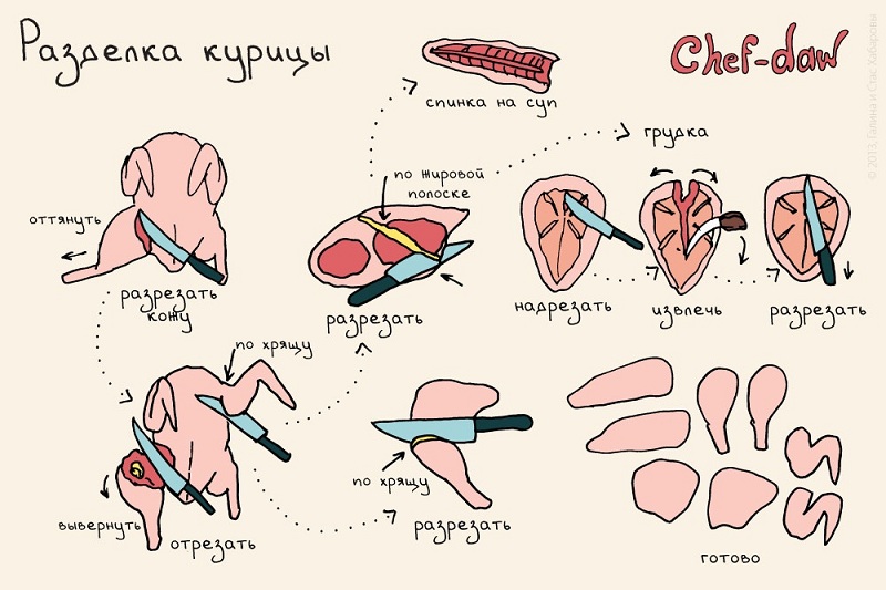 20 полезных шпаргалок, которые стоит использовать всем, кто готовит.