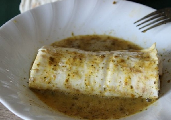 Лаваш с яйцом и луком