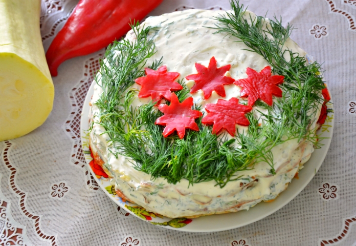 Кабачковый торт