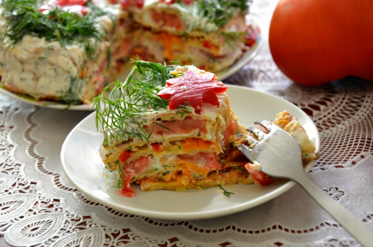 Кабачковый торт