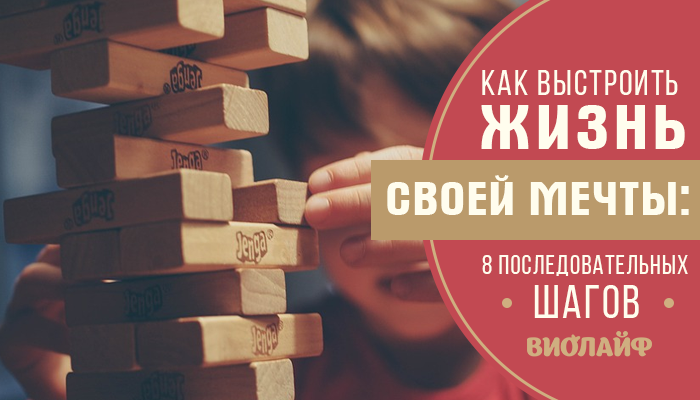 Как выстроить жизнь своей мечты: 8 последовательных шагов Как выстроить жизнь своей мечты: 8 последовательных шагов